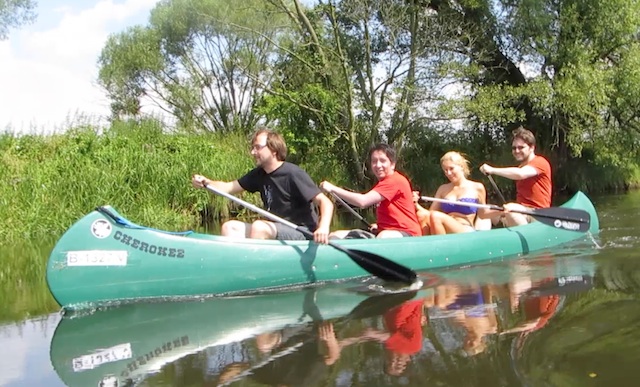 Robin, Alex, Nina and Carsten